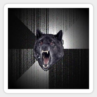 Insanity Wolf Sticker